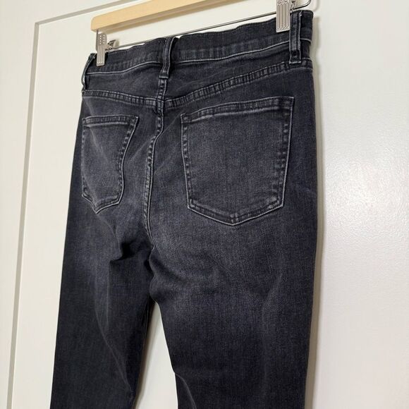 J Crew 9" High Rise Toothpick Jeans Womens Size 28 Dark Wash Denim Stretch - Picture 5 of 14